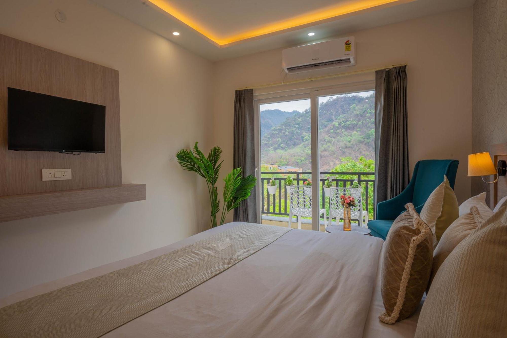 Perfectstayz Alpine Near Laxman Jhula Rishīkesh Eksteriør billede