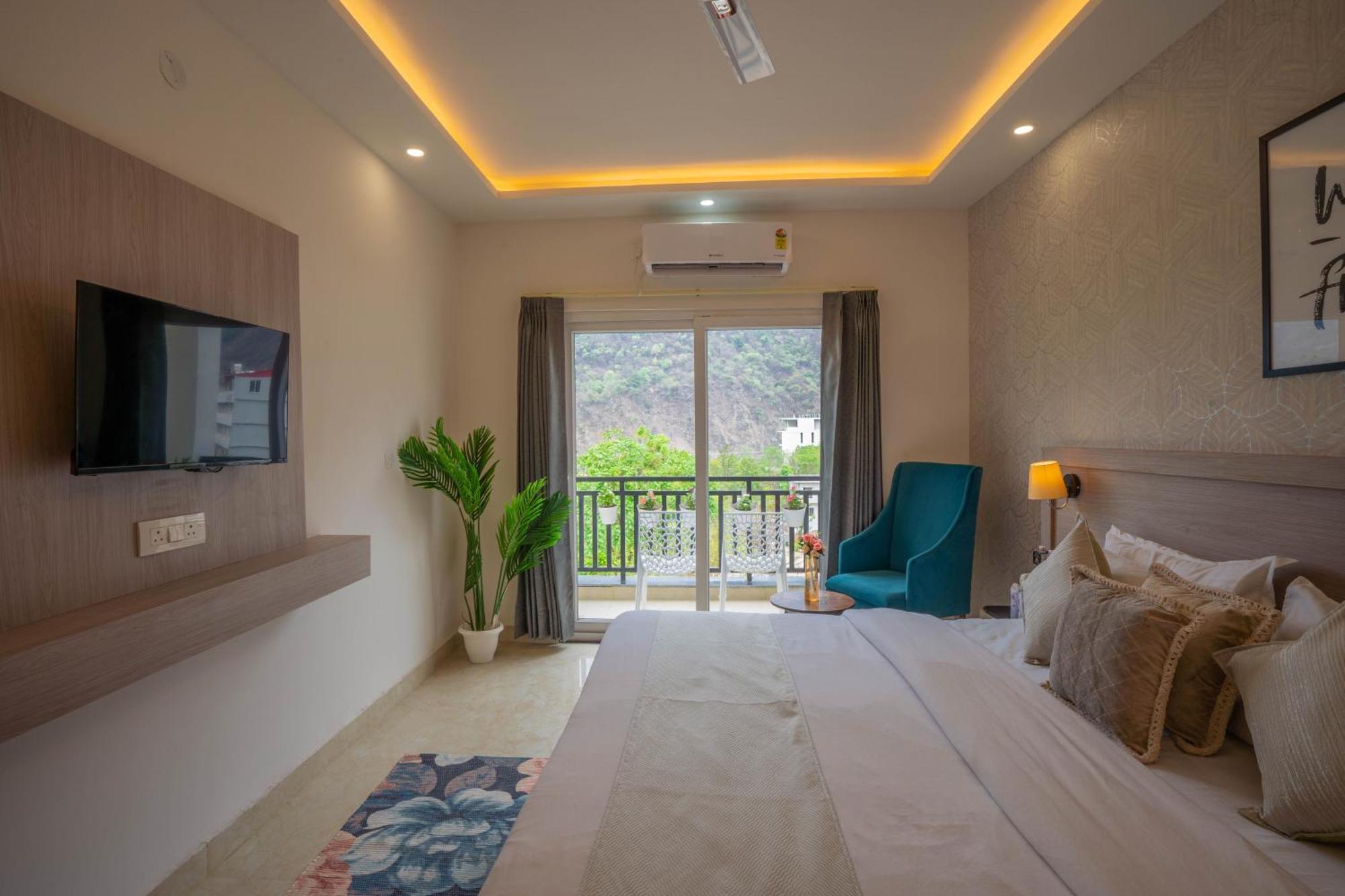 Perfectstayz Alpine Near Laxman Jhula Rishīkesh Eksteriør billede
