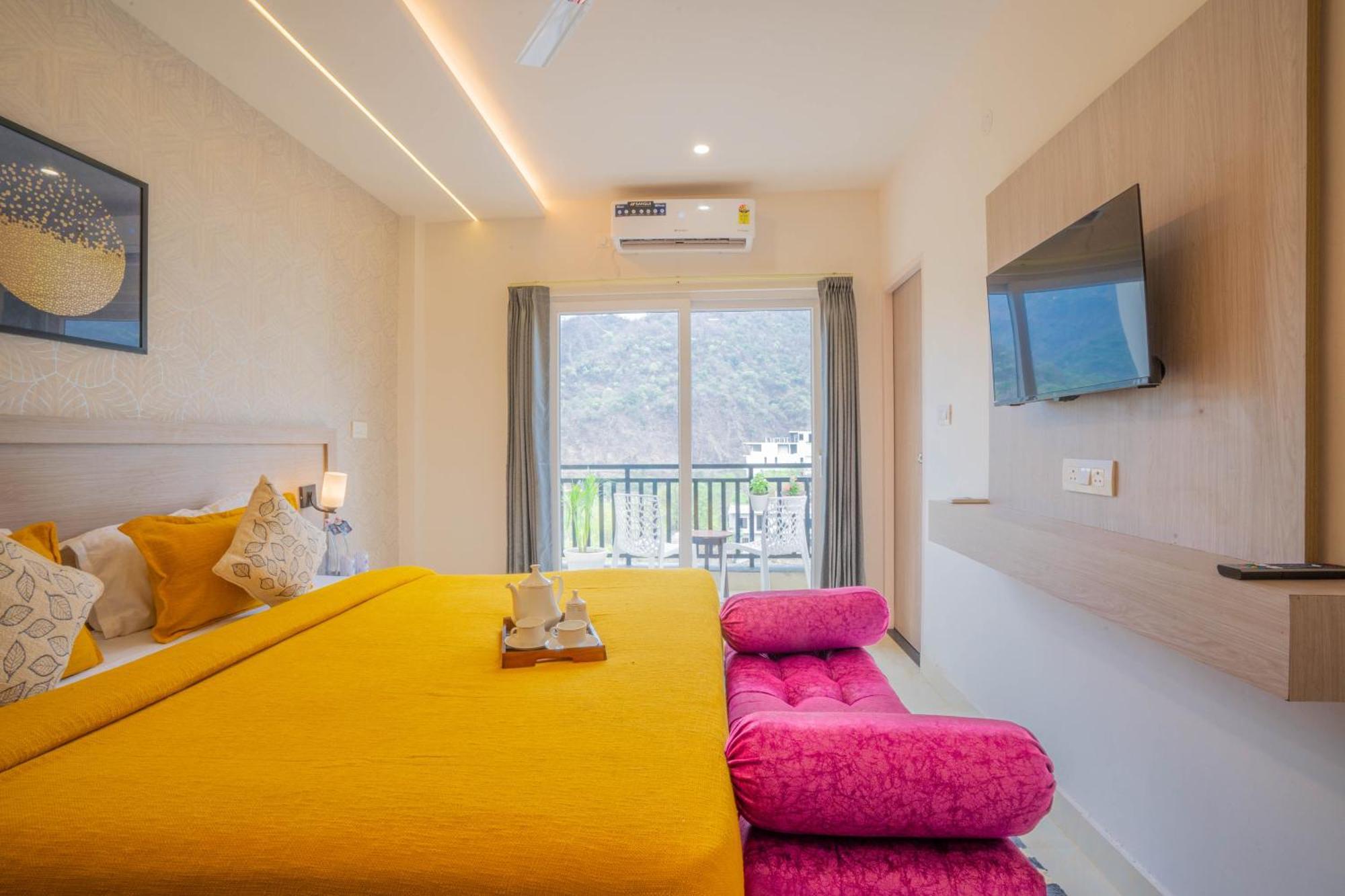 Perfectstayz Alpine Near Laxman Jhula Rishīkesh Eksteriør billede