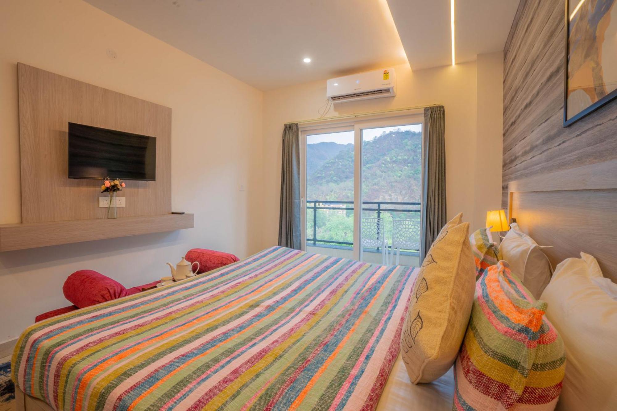 Perfectstayz Alpine Near Laxman Jhula Rishīkesh Eksteriør billede