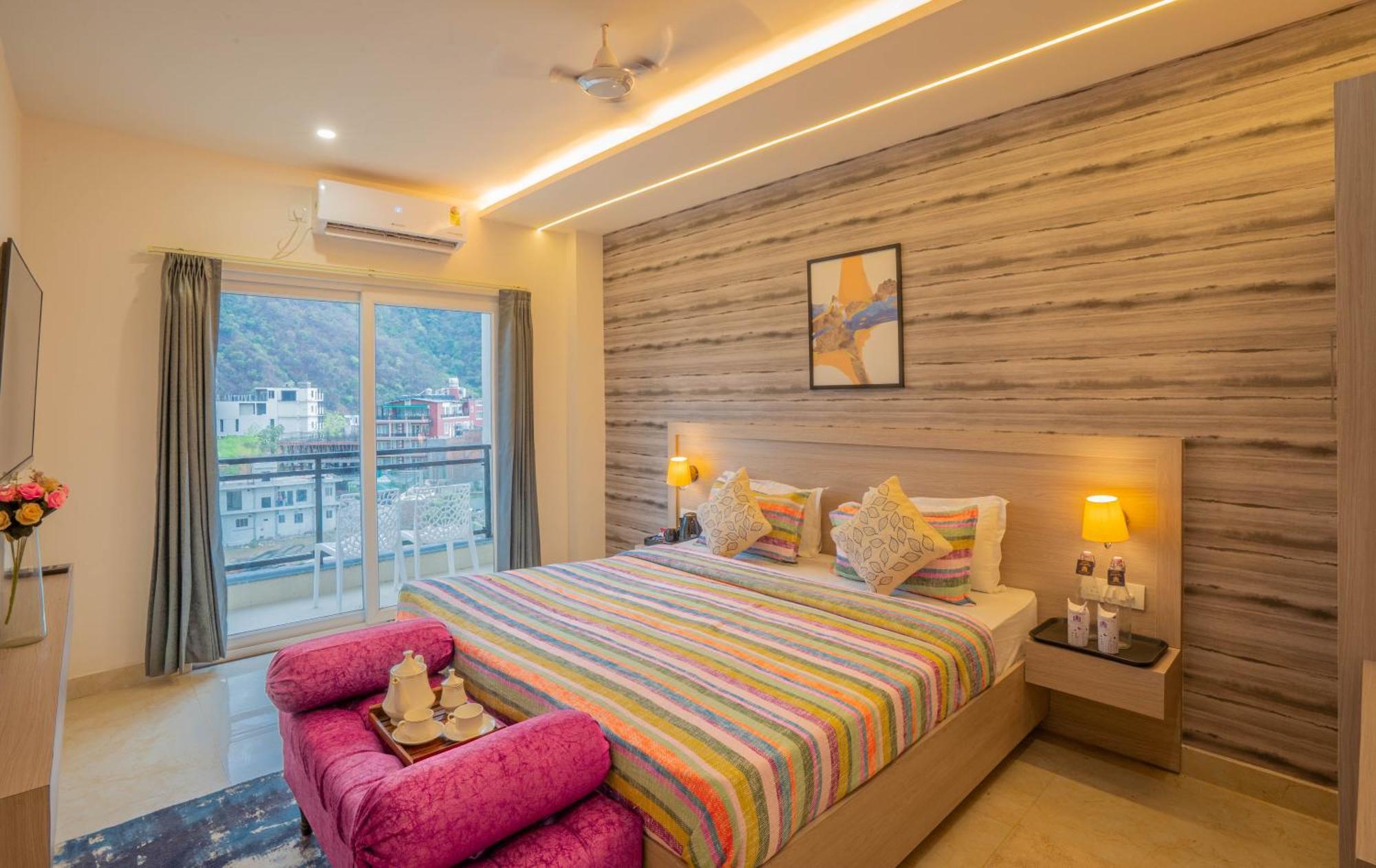 Perfectstayz Alpine Near Laxman Jhula Rishīkesh Eksteriør billede